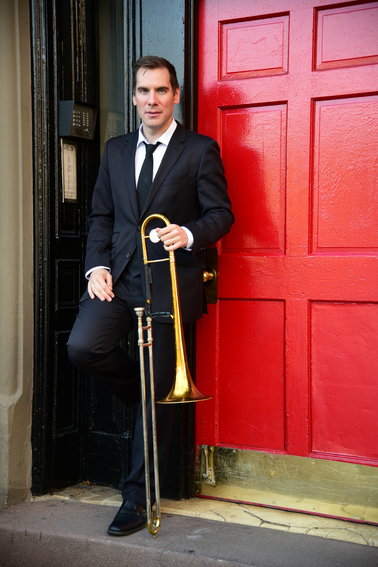 Jazz trombonist Mike Fahie will perform at the Shandelee Music Festival on August 19.